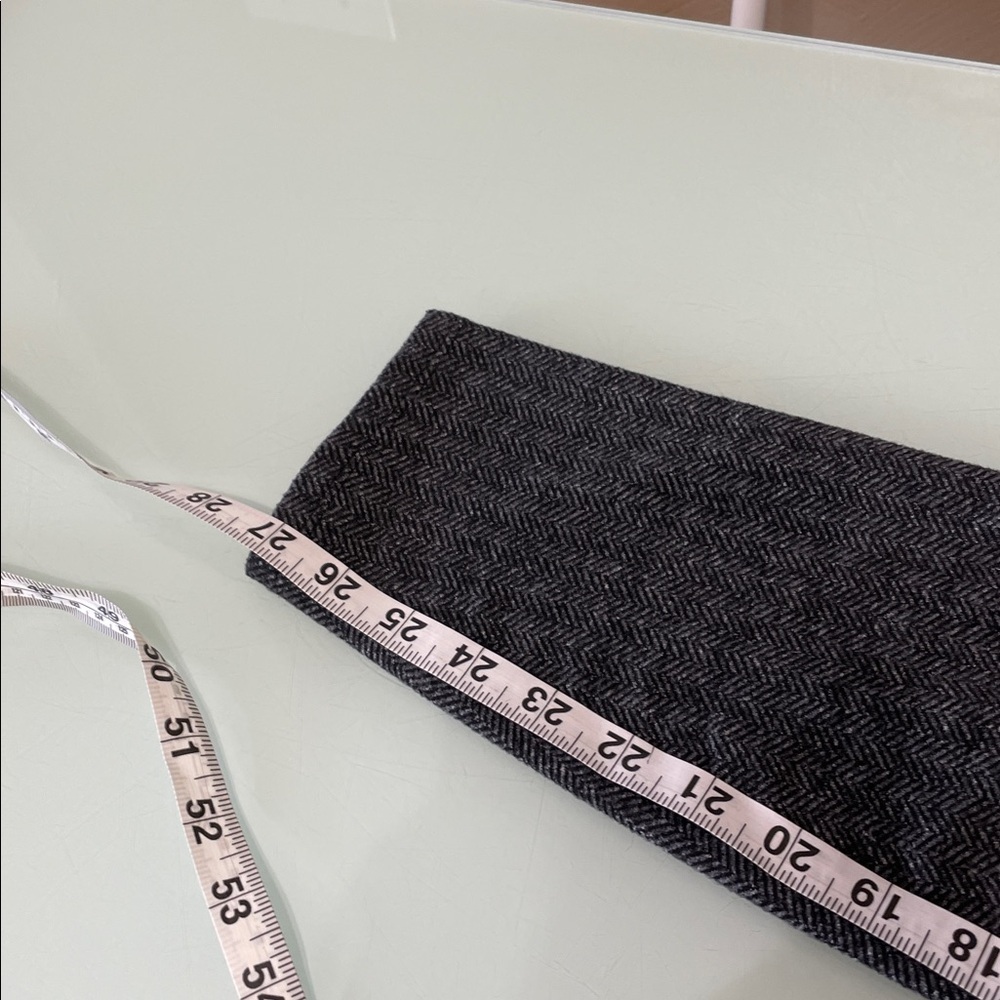 Kyodan Black and Gray Herringbone Leggings - Picture 5 of 11